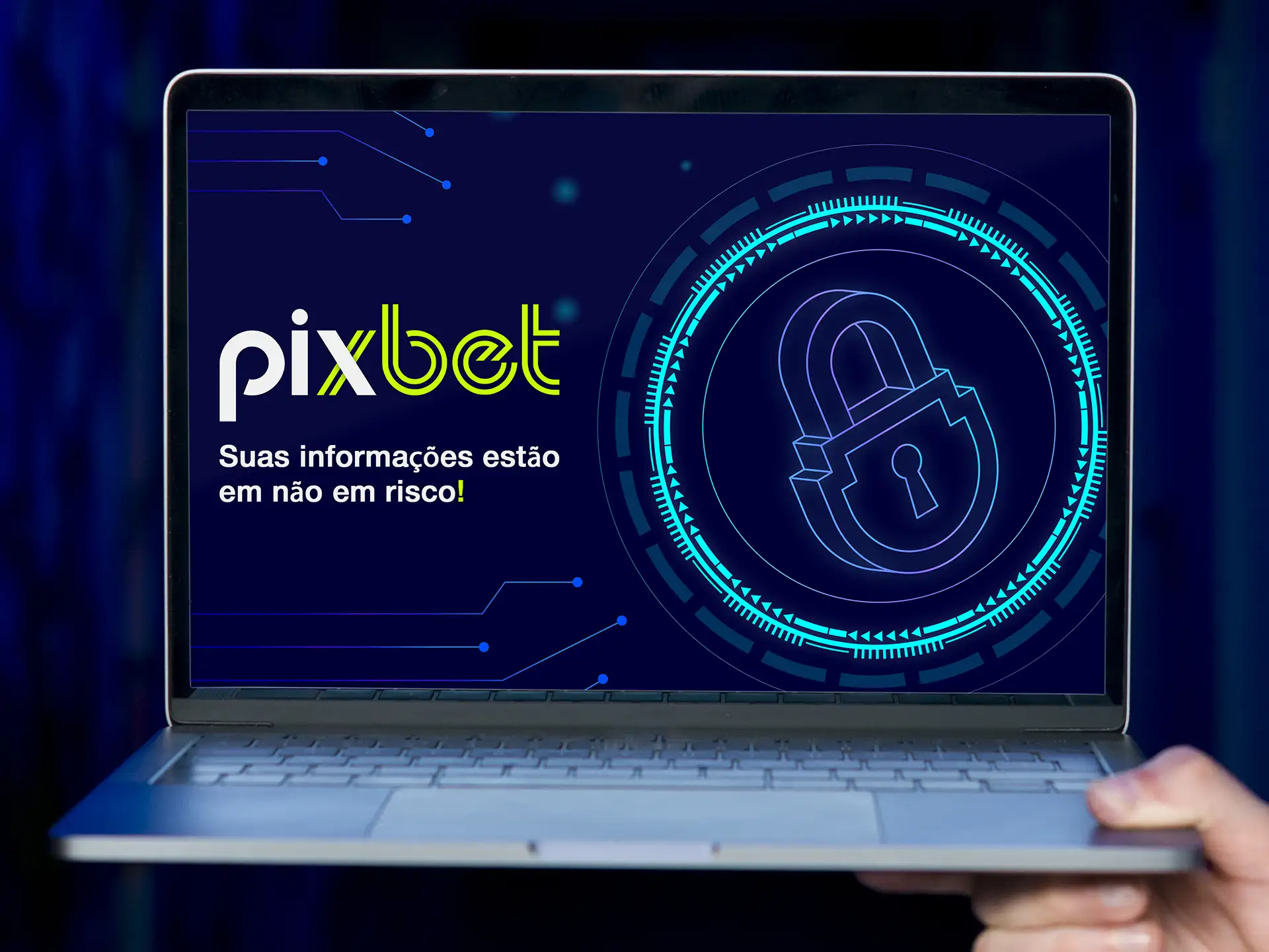 Suas informações estão seguras quando você joga na Pixbet.