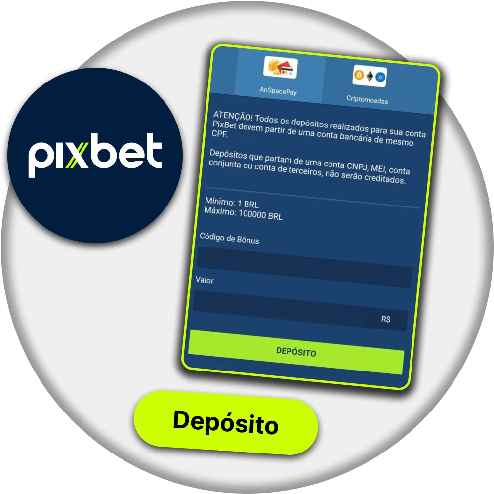 Make your first deposit at the Pixbet and get additional bonus.