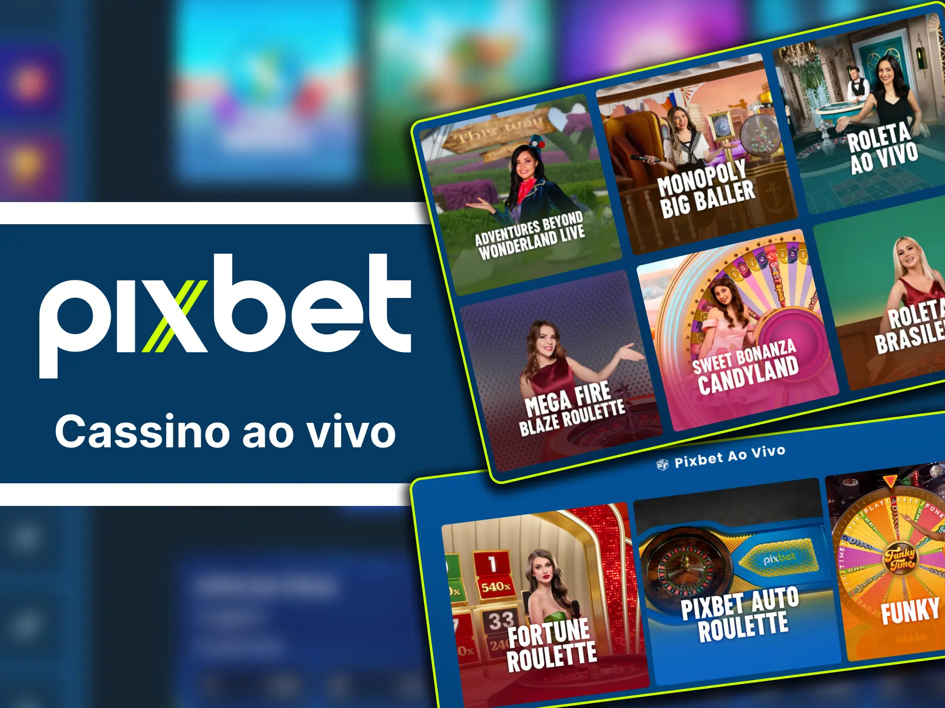 Jogue cassino ao vivo Pixbet com crupiês em tempo real.