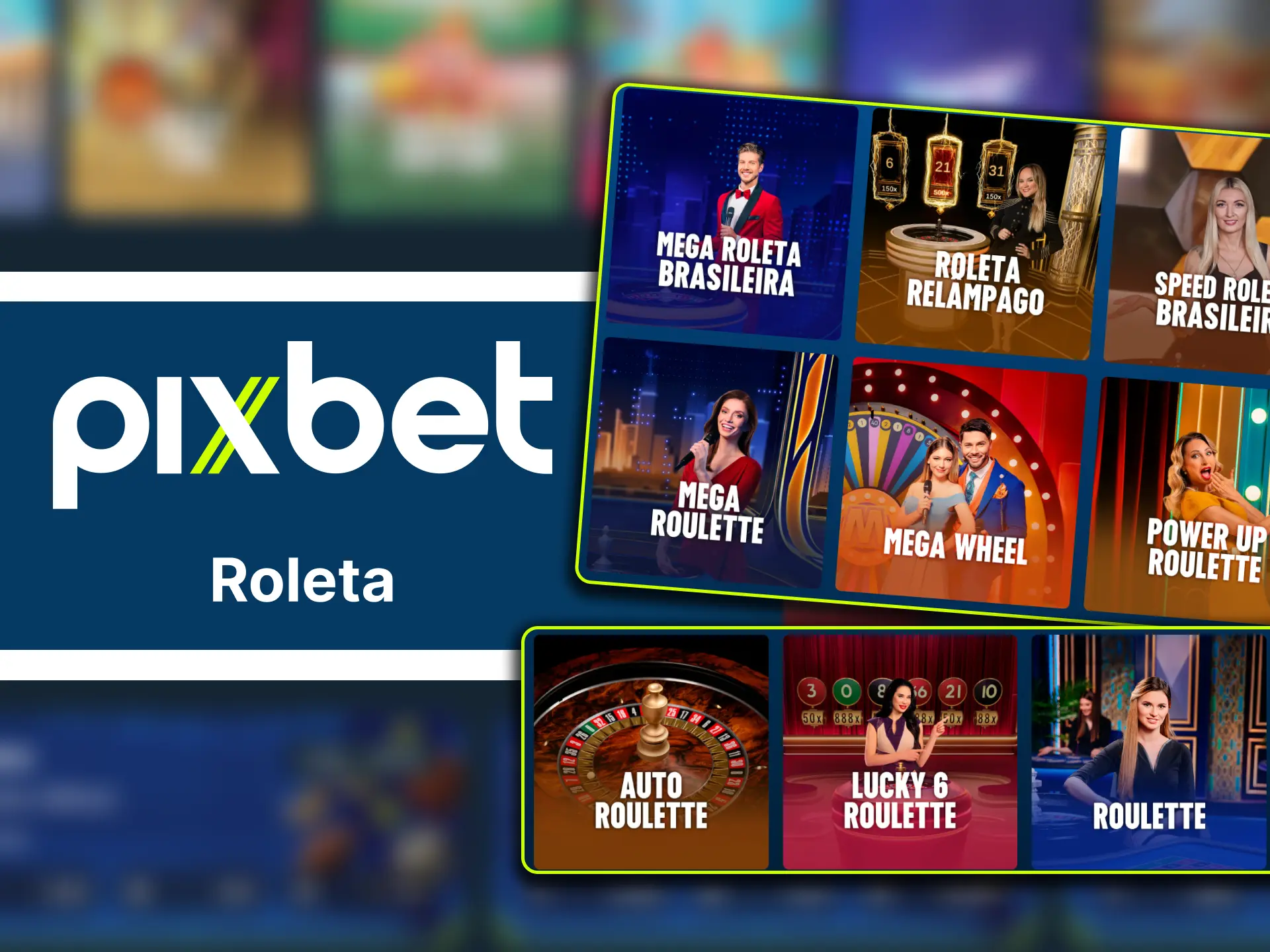 Experimente roleta americana ou europeia no Pixbet.