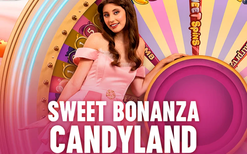Entre no mundo Sweet Bonanza Candyland na Pixbet.