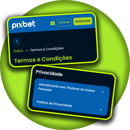 Fique tranquilo com a segurança de seus dados na Pixbet, revisando os termos de condições e a política de privacidade dedicada aos jogadores.