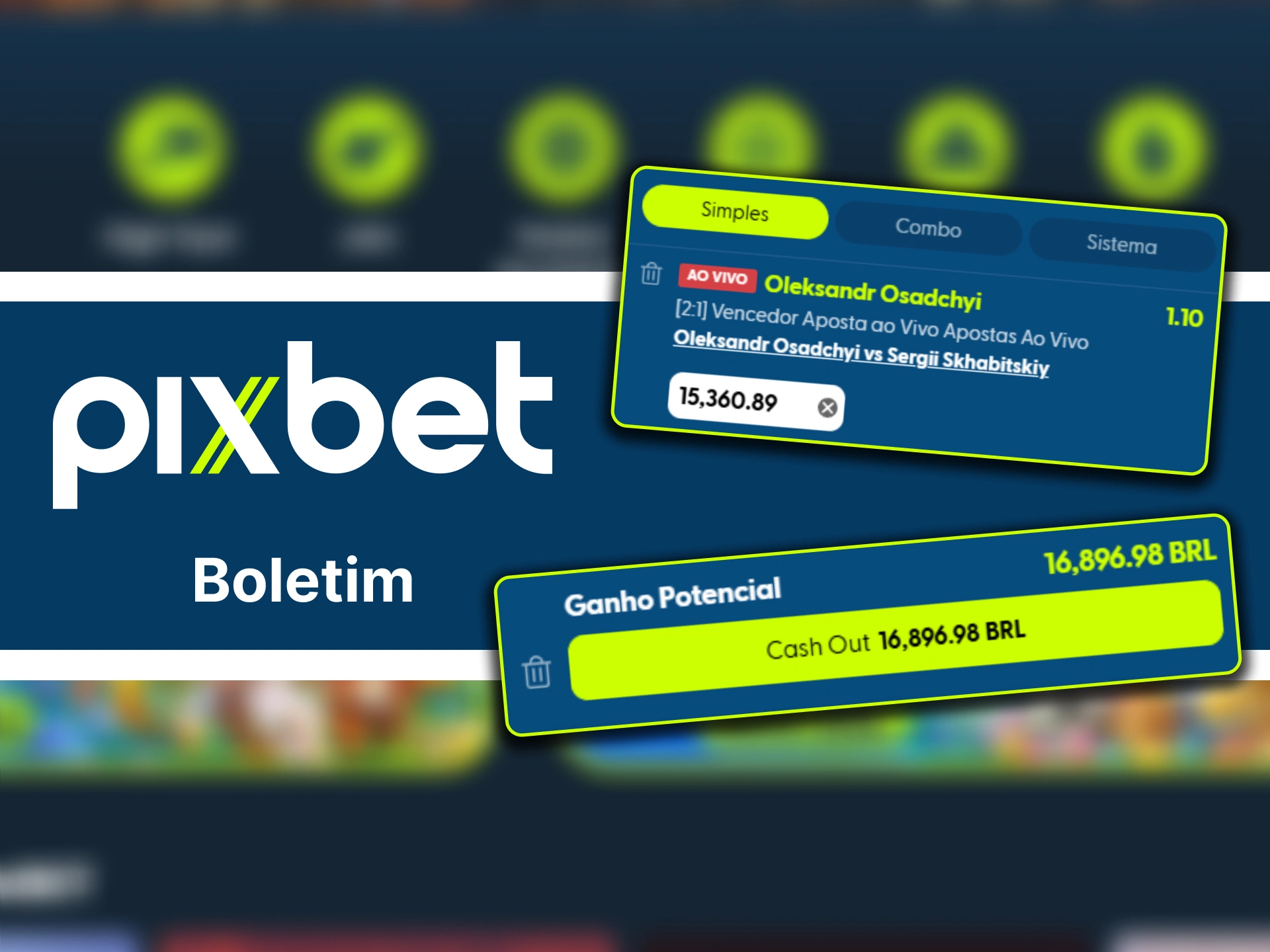 Confira seu boletim de apostas na Pixbet e acompanhe seus palpites em tempo real.