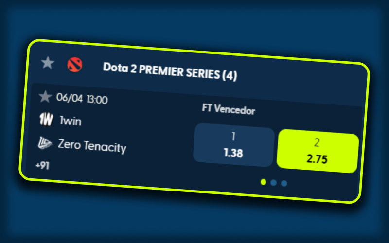 Participe das apostas em campeonatos de Dota 2 e ganhe prêmios na Pixbet.