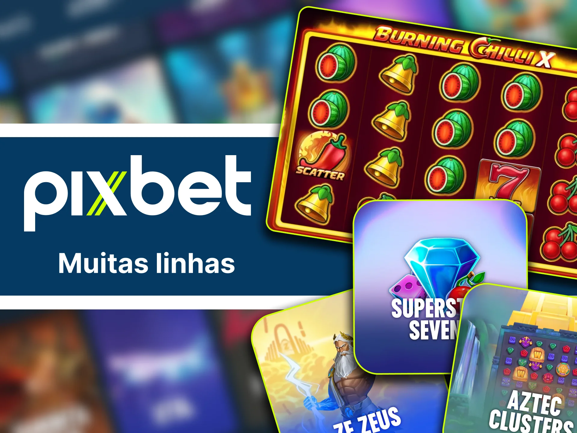 Pixbet jogue slots com várias linhas e aumente emoção em cada rodada.