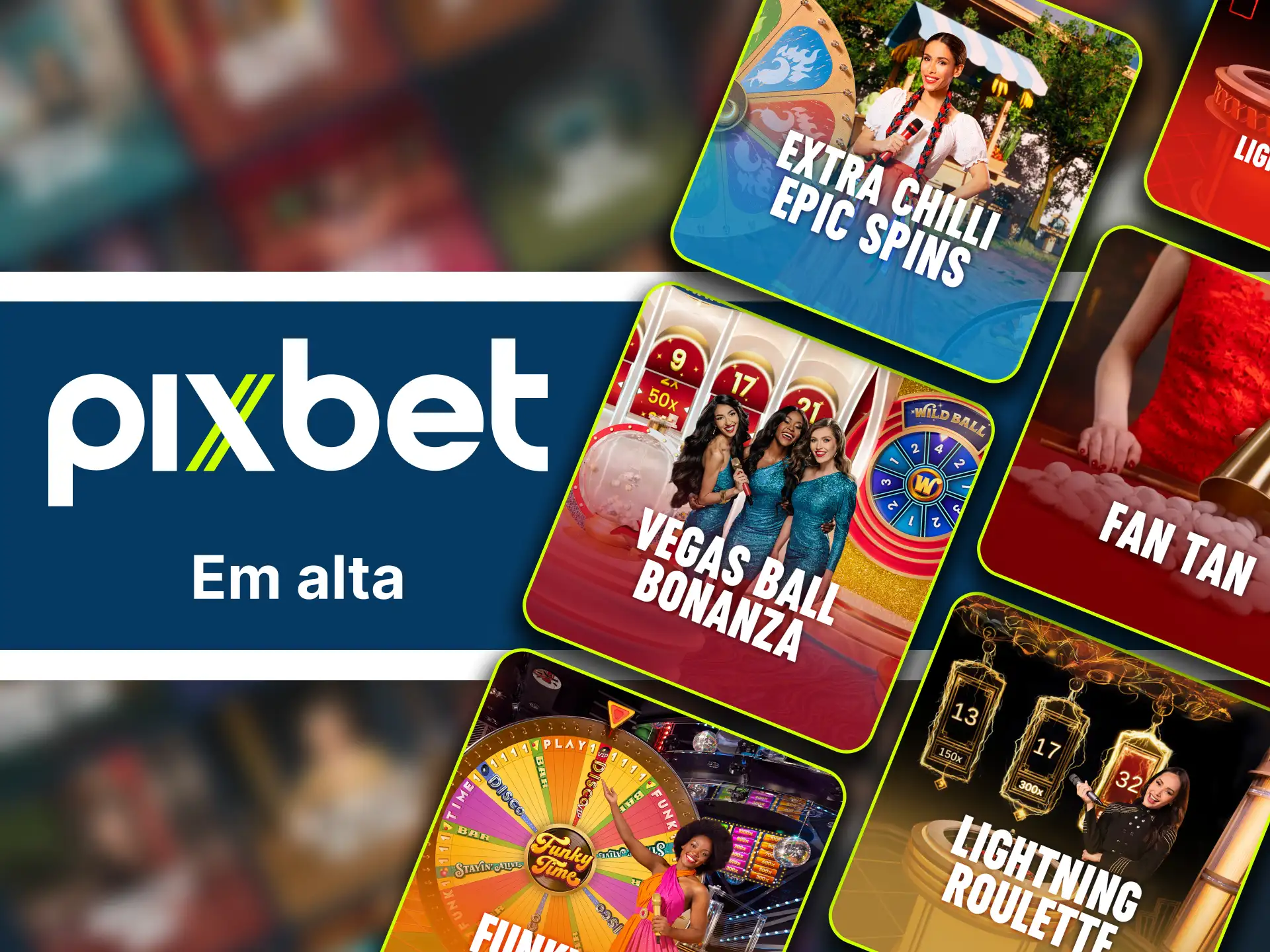 Pixbet explore jogos ao vivo em alta e aproveite variedade dinâmica.