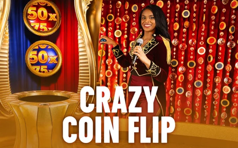 Participe do Crazy Coin Flip, o game show que mistura o melhor dos slots com o suspense do lançamento de moeda ao vivo na Pixbet.