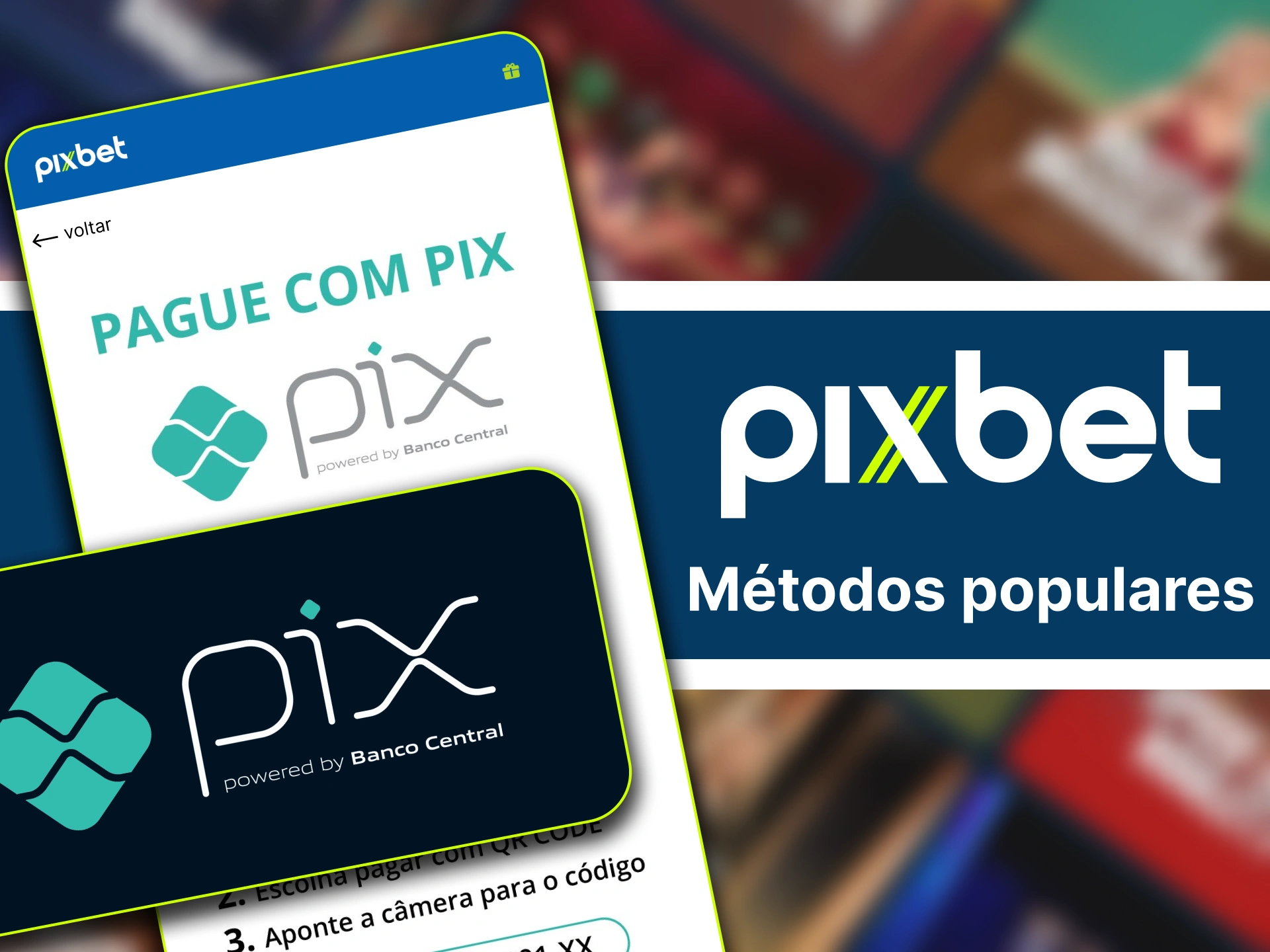 Pixbet entre agora e aproveite depósitos instantâneos com Pix facilmente.