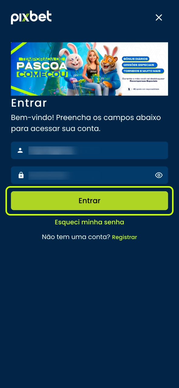 Pixbet faça login agora e acesse sua conta com rapidez e segurança.