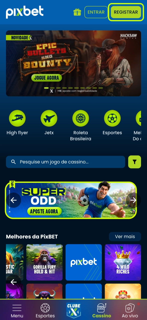 Pixbet registre-se agora e comece a apostar em e sports facilmente.