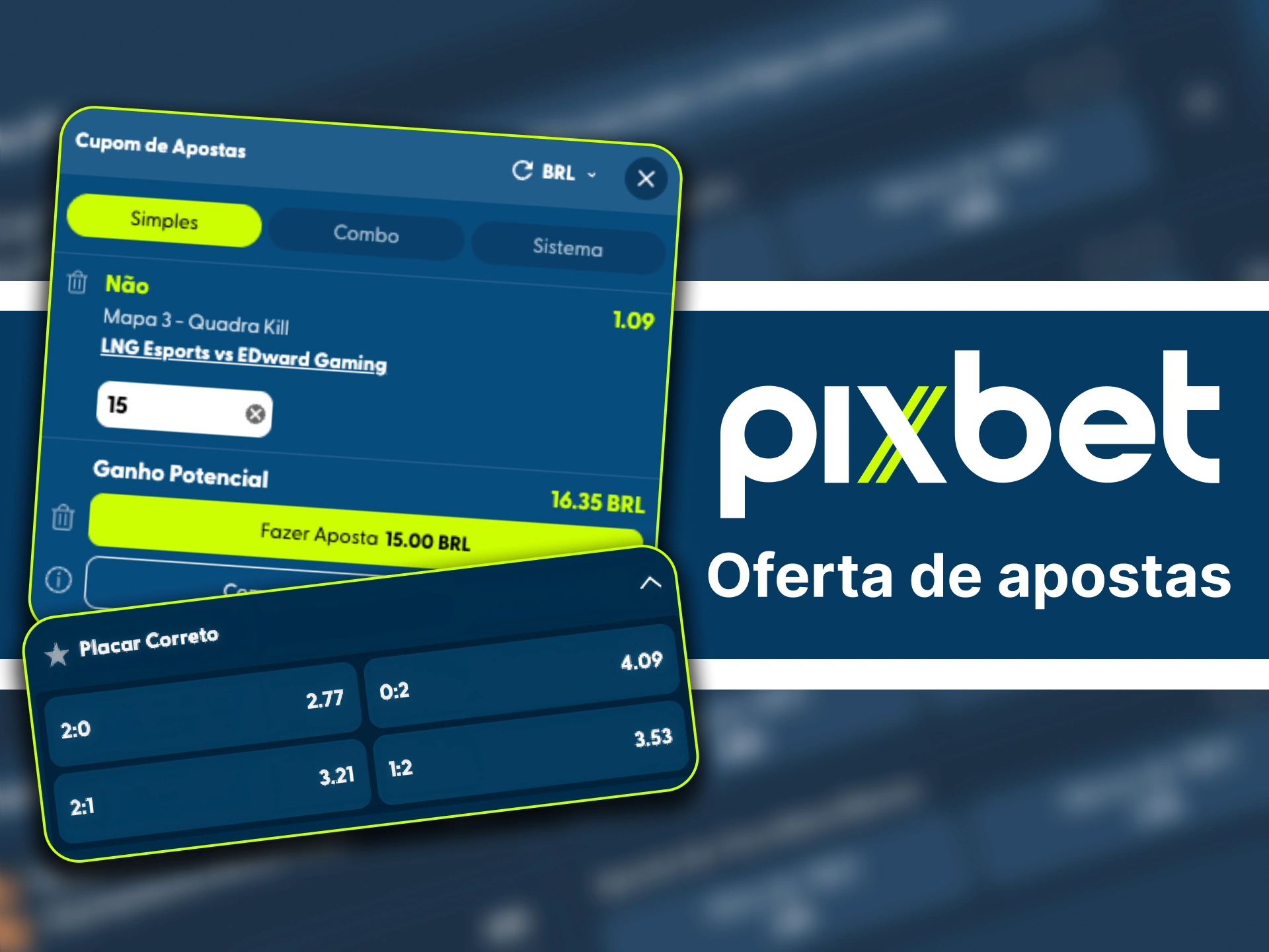 Pixbet aposte e ganhe mais ao acertar resultados específicos.
